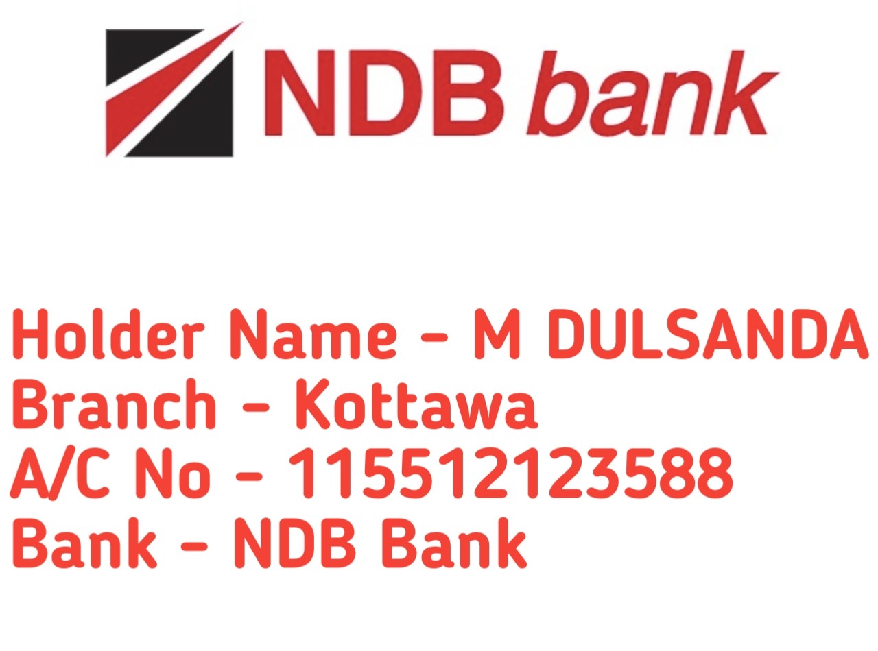 Sampath Bank account details